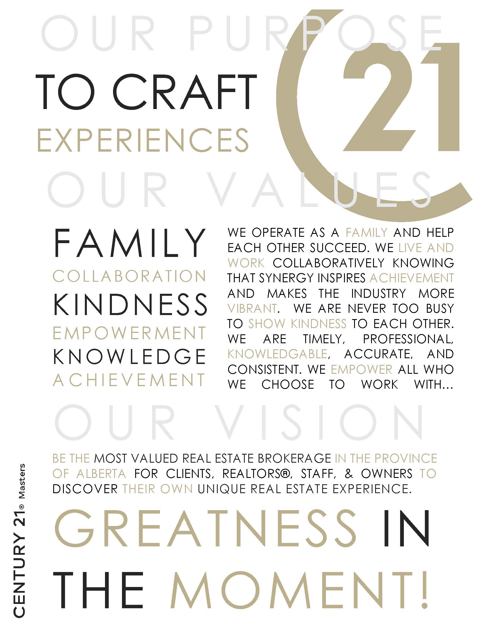 Masters Mission Vision